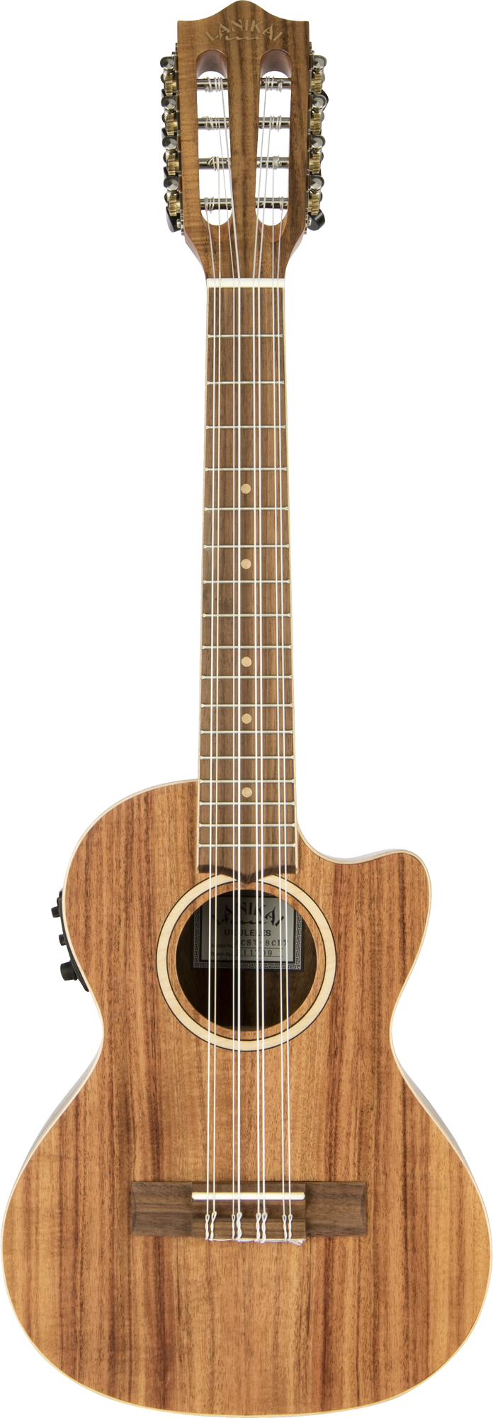 Lanikai Acacia Solid Top ACST-8CET 8-String Ukulele   