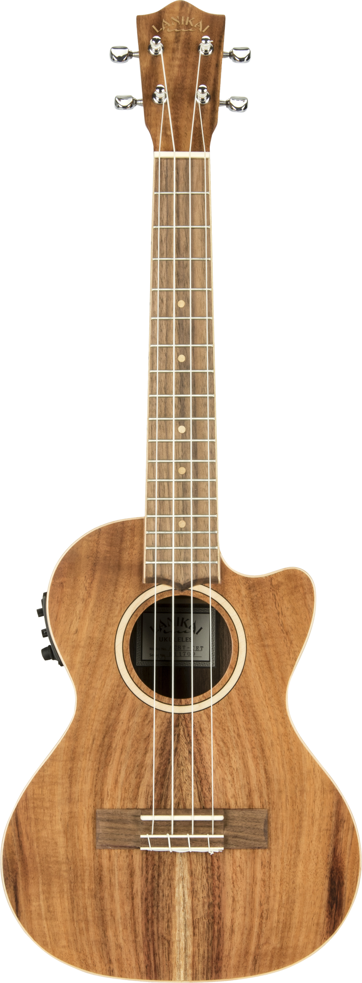 Lanikai Acacia Solid Top ACST-CET Electric Tenor Ukulele    