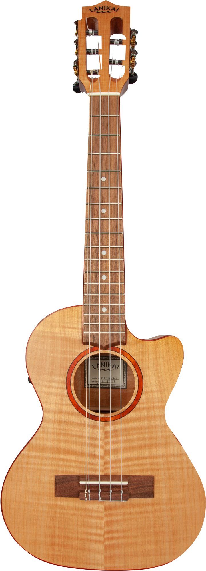 Lanikai Flame Maple FM-5CET 5-String Electric Tenor Ukulele