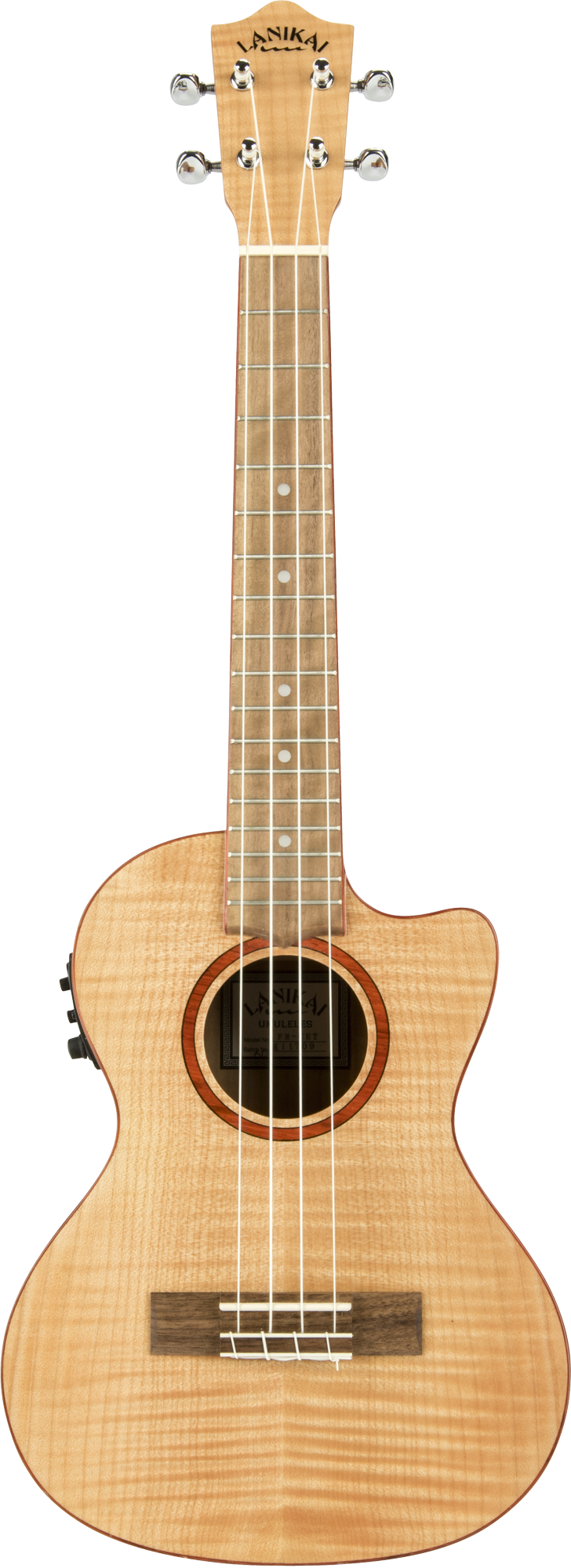 Lanikai Flame Maple FM-CET Electric Tenor Ukulele