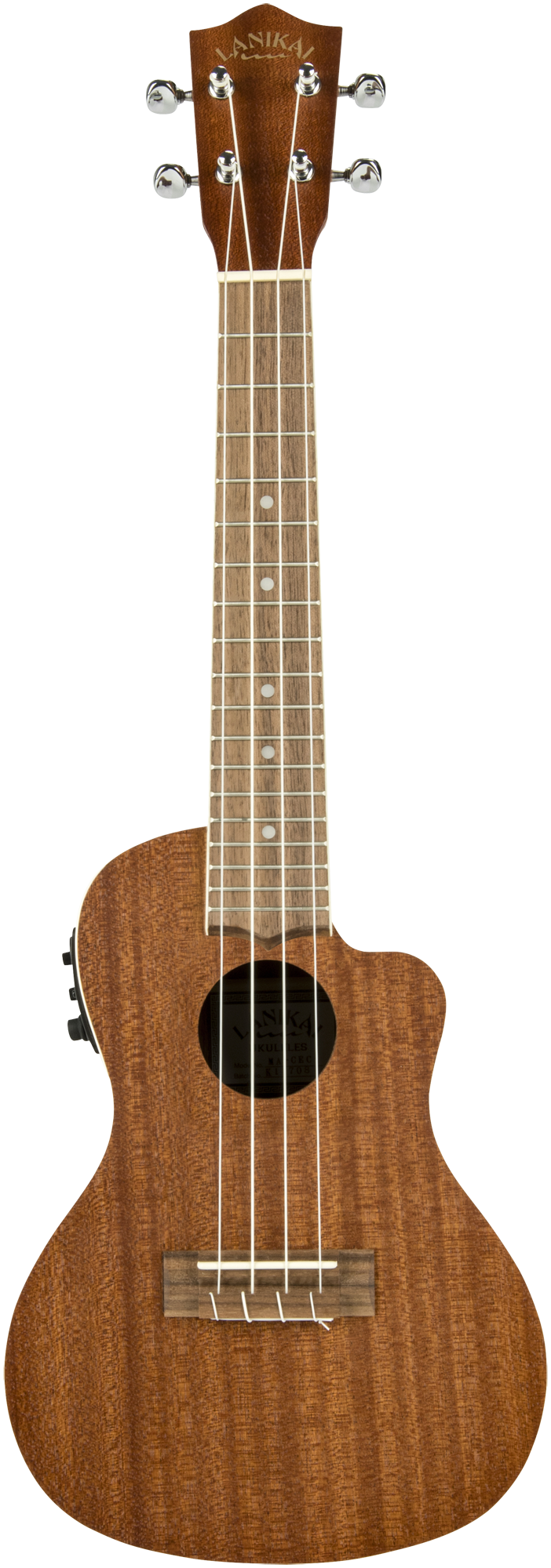 Lanikai Mahogany MA-CEC Electric Concert Ukulele