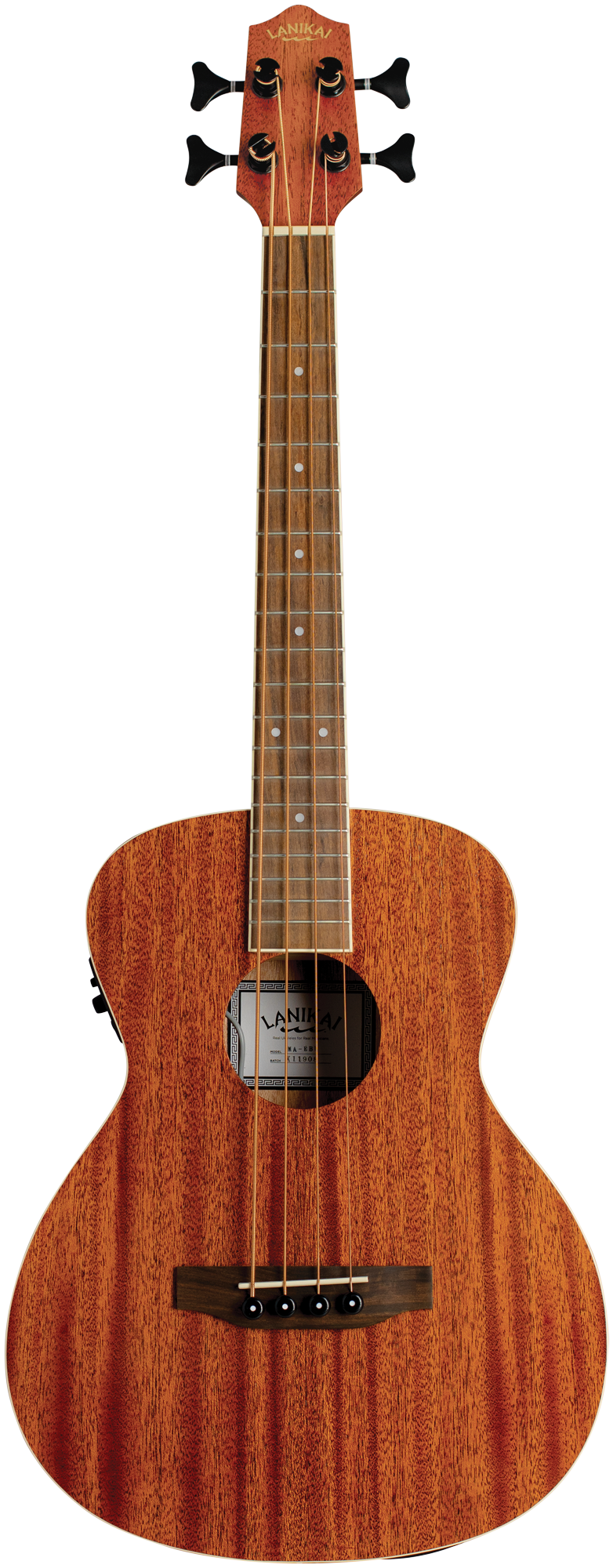 Lanikai Mahogany MA-EBU Electric Bass Ukulele