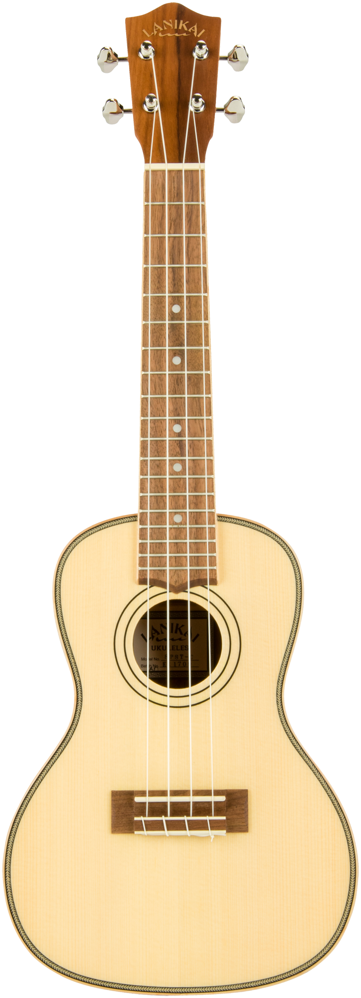 Lanikai Spruce Solid Top SPST-C Concert Ukulele
