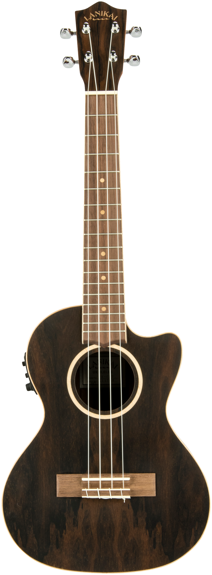 Lanikai Ziricote ZR-CET Electric Tenor Ukulele