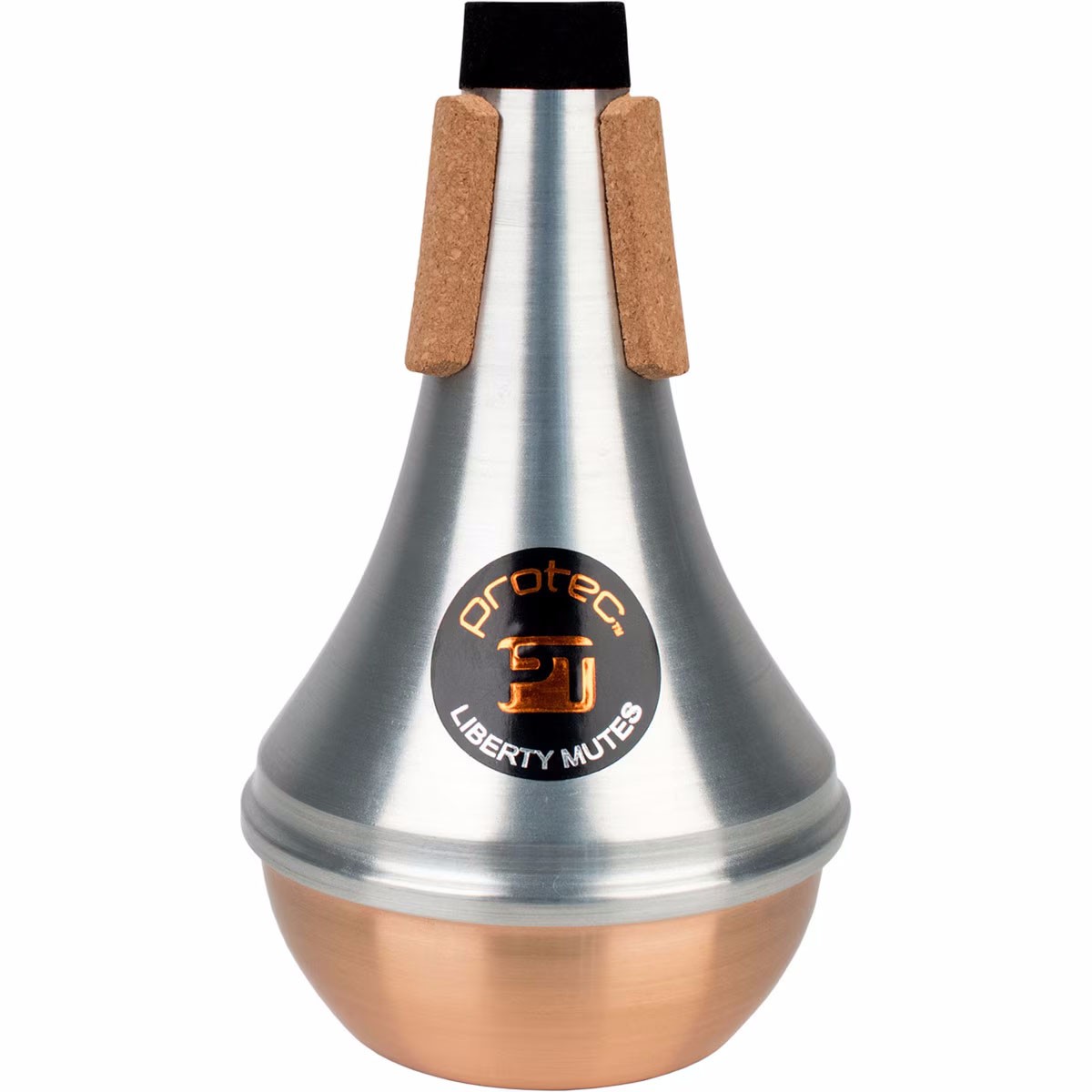 Protec Trumpet Mute - Liberty, Straight - Aluminium / Copper End (ML101)
