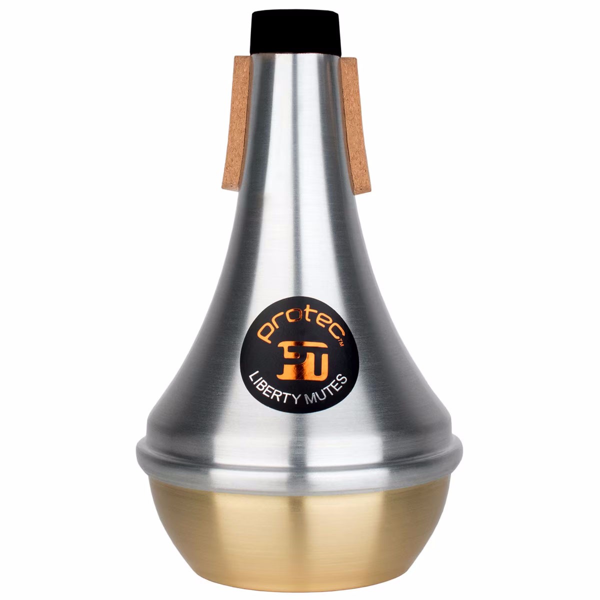 Protec Trumpet Mute - Liberty, Straight - Aluminium/Brass End (ML107)