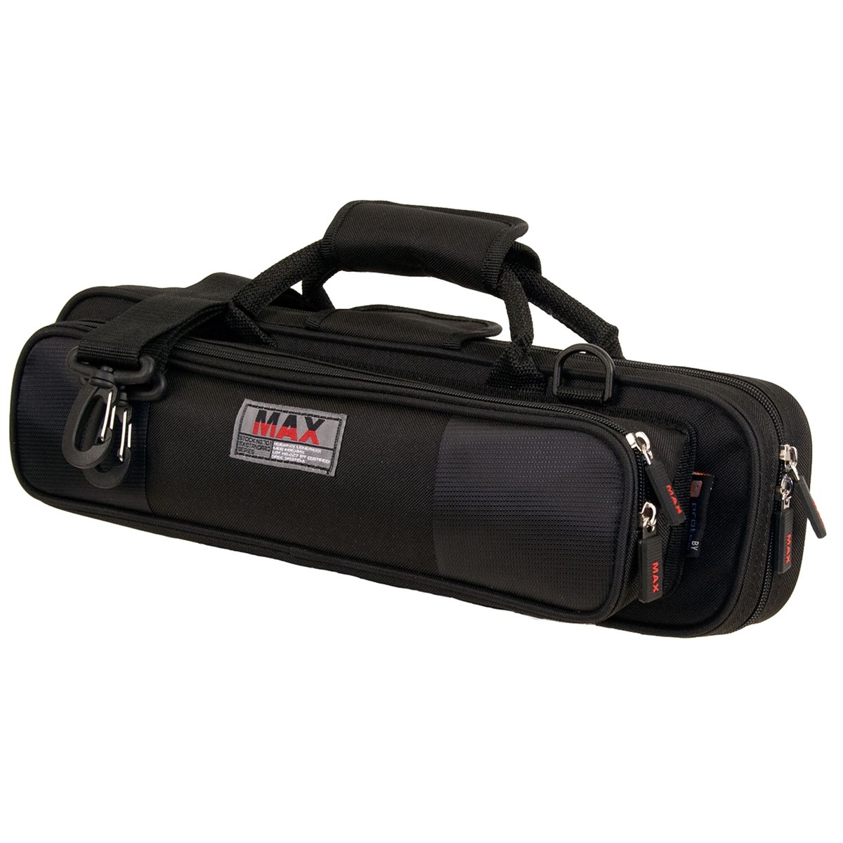 Protec Flute Case (B & C Foot) - MAX, Black (MX308)