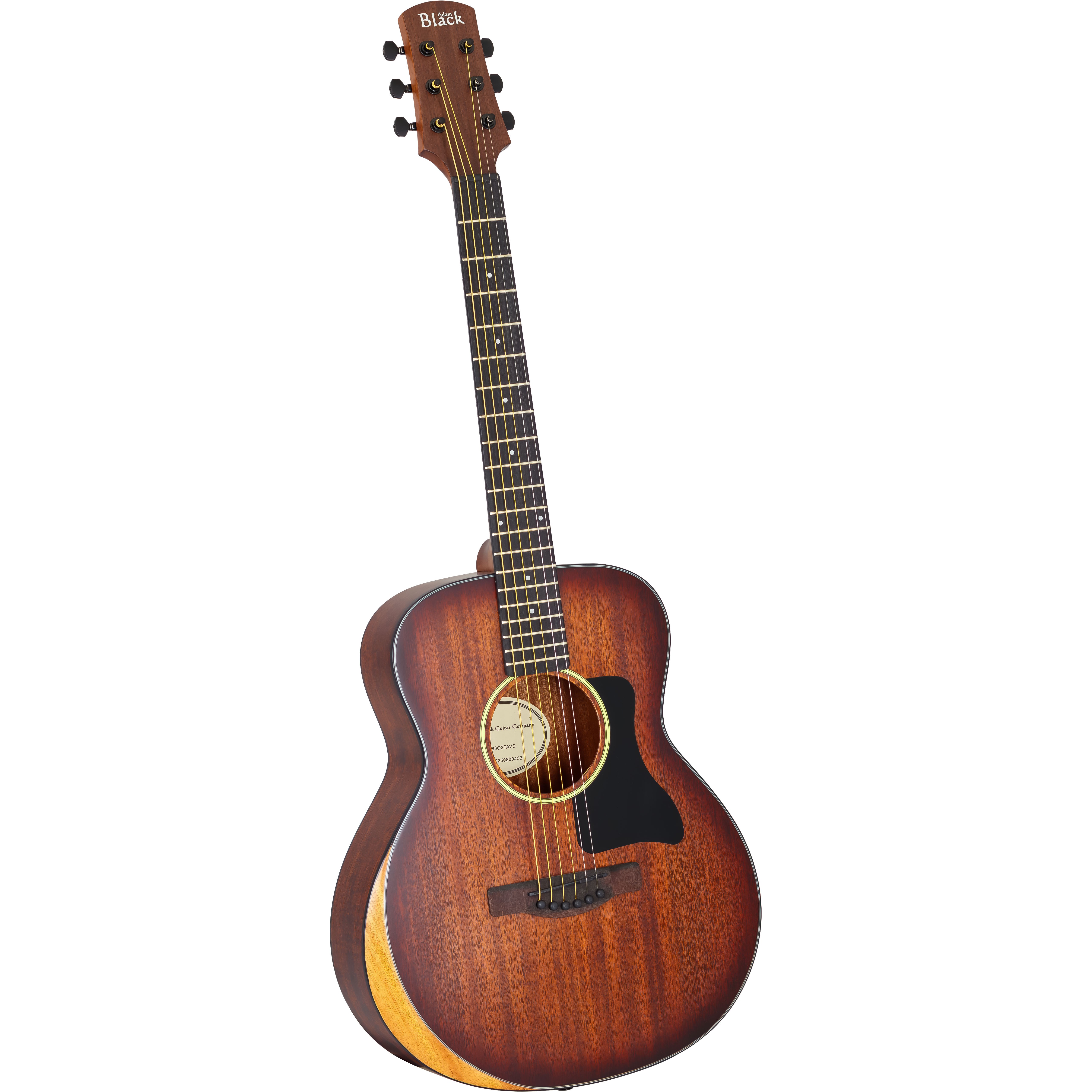 Adam Black O-2TA Travel Acoustic with Bevelled Armrest and Gigbag
