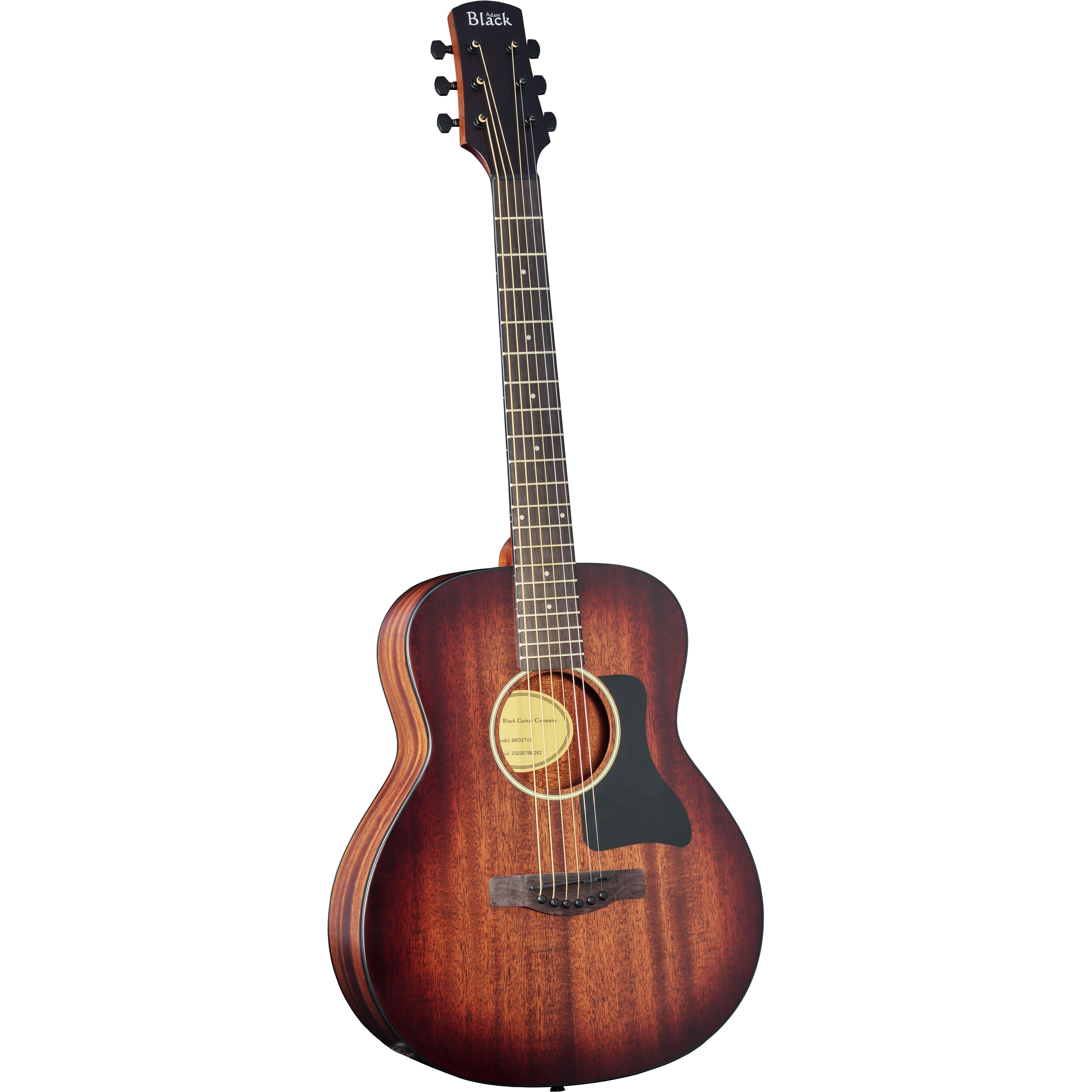 Adam Black O-2TE Travel Electro Acoustic with Gigbag - Vintage Sunburst