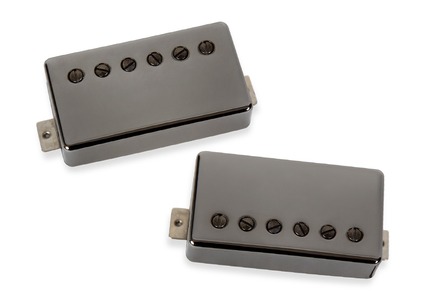 Seymour Duncan Slash 3.0 SE Signature Humbucker Set, 4 Conductor with Short Legs - Black Nickel