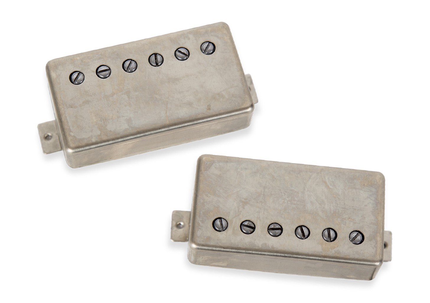 Seymour Duncan Slash 3.0 SE Signature Humbucker Set, 4 Conductor with Short Legs - Raw Nickel
