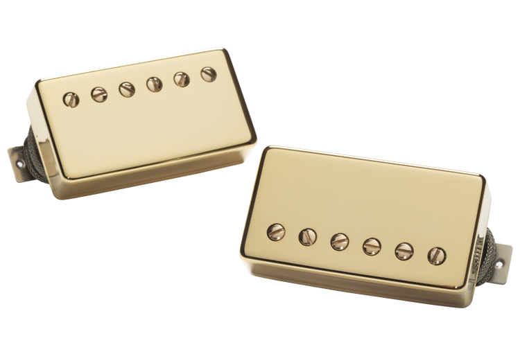 Seymour Duncan Alnico II Pro Slash Humbucker APH-2S Set - Gold Covers