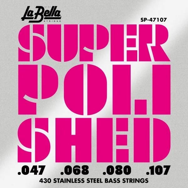 La Bella Super Polished Bass Strings