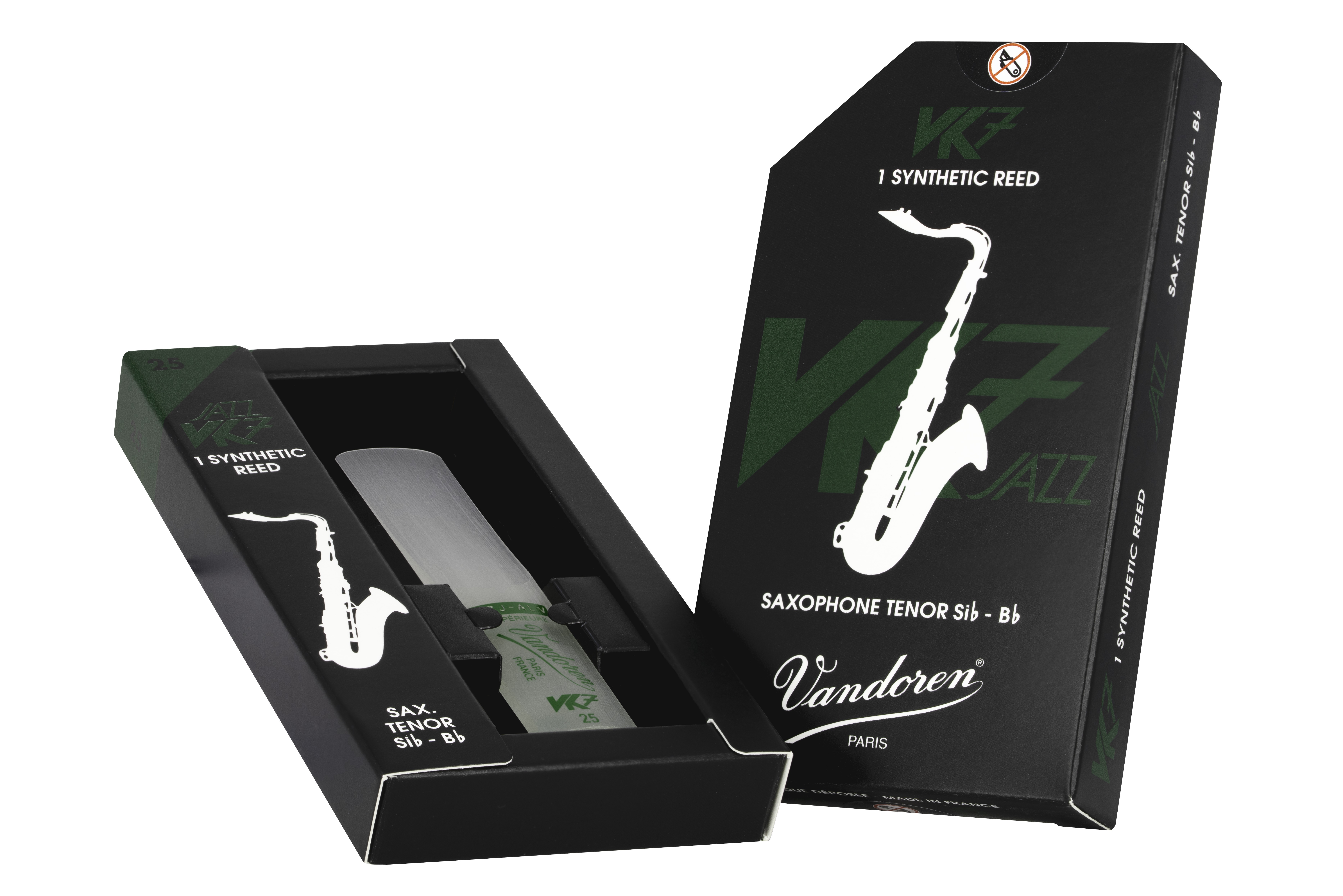Vandoren Synthetic VK7 Jazz Tenor Saxophone Reeds