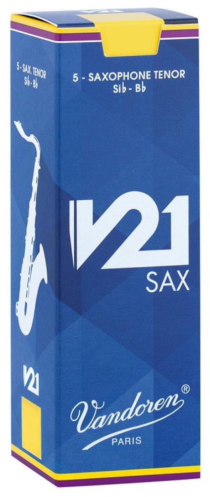 Vandoren V21 Tenor Sax, Box of 5 - Strength 4