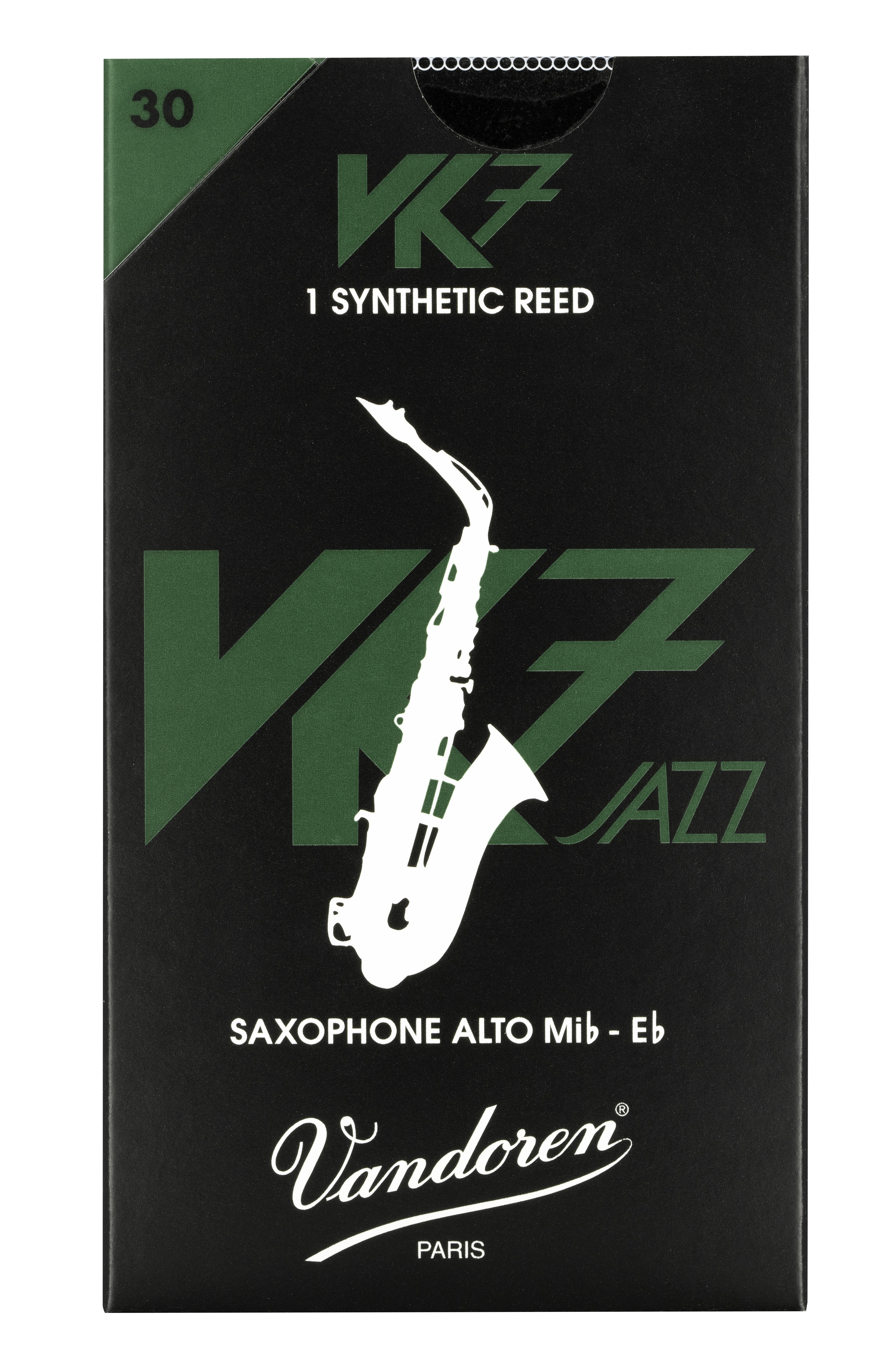 Vandoren Synthetic VK7 Jazz Alto Saxophone Reed - Strength 30