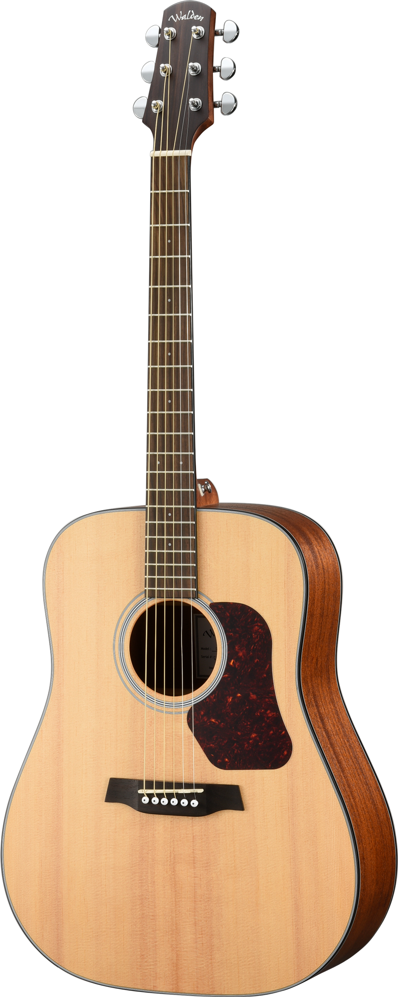 Walden D550EW Natura Solid Spruce Top Dreadnought Acoustic-Electric - Open Pore Satin