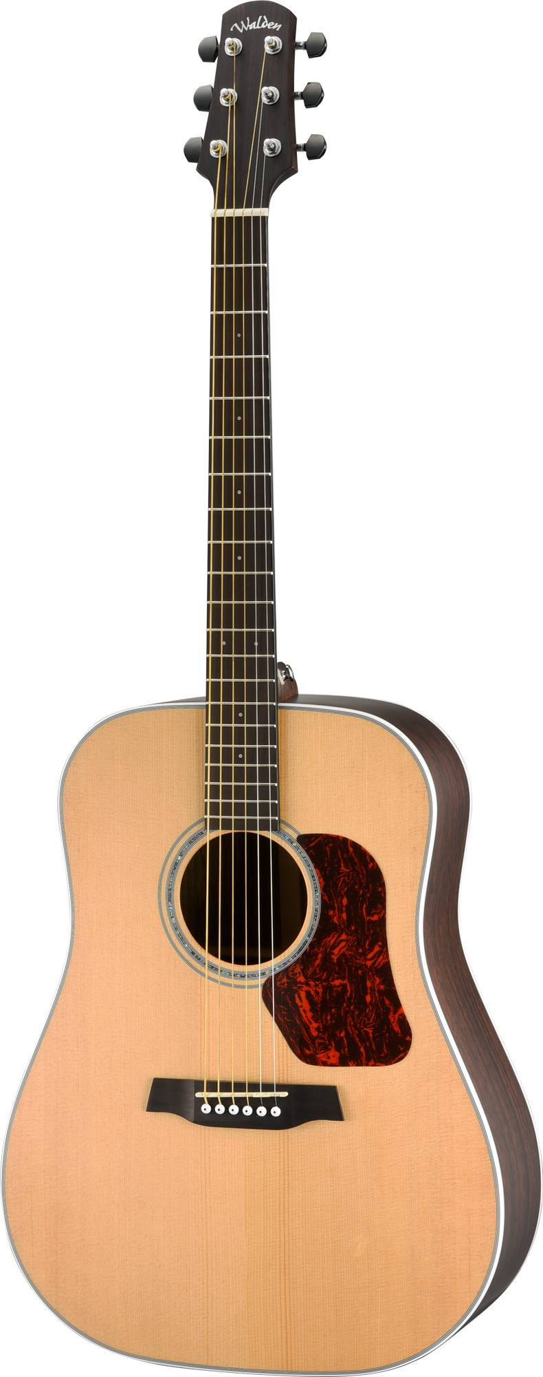 Walden D803EW Natura All-Solid Sitka - Ovangkol Dreadnought Acoustic-Electric - Satin