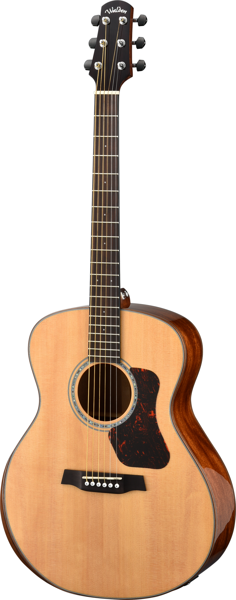 Walden G740RE-GW Natura All-Solid Sitka-Mahogany Armrest Grand Auditorium Acoustic-Electric - Gloss