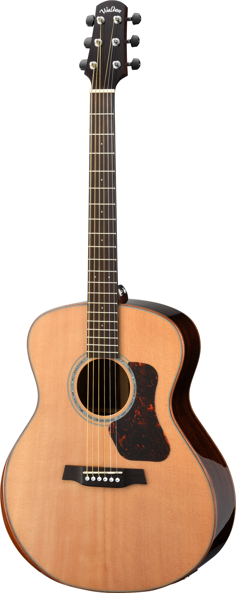 Walden G803RE-GW Natura All-Solid Sitka/Ovangkol Armrest Grand Auditorium Acoustic-Electric - Gloss