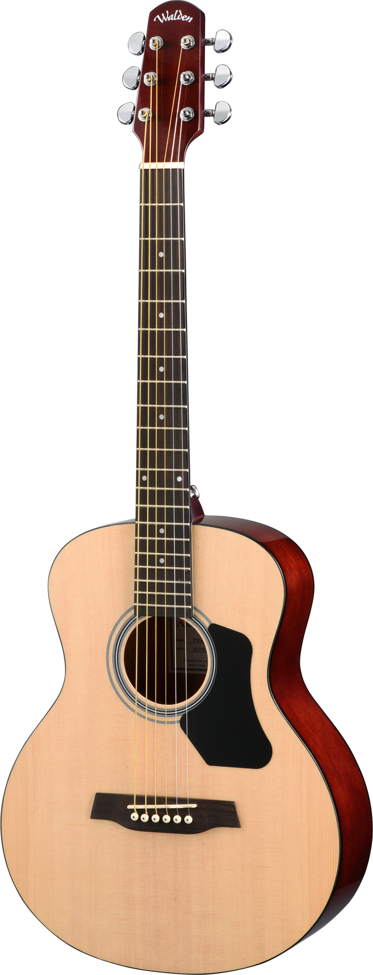 Walden T350W Standard 7/8 sized Travel Body Acoustic - Gloss