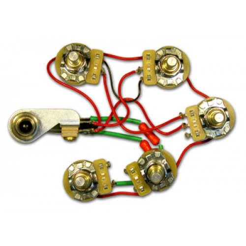 Rickenbacker Part 00202 - 5 Control Harness Assembly