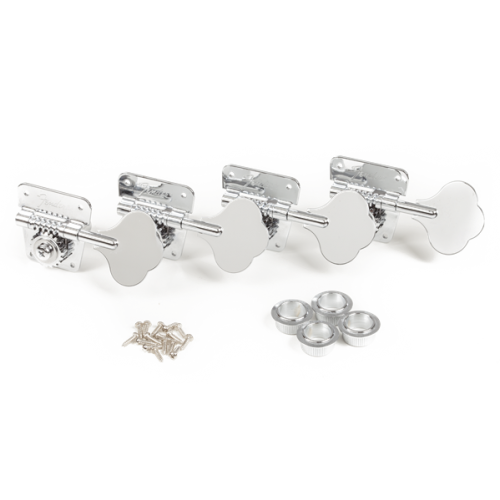 Fender Pure Vintage '70s Bass Machine Head Set - Nickel/Chrome