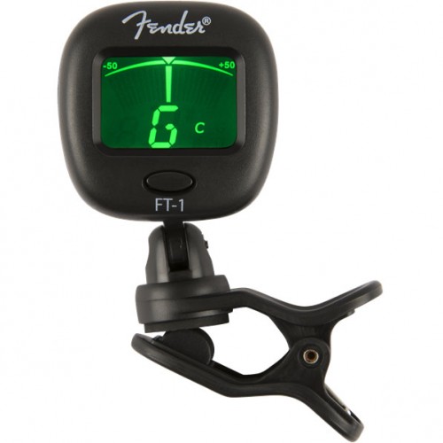 Fender FT-1 Pro Clip-On Tuner, Black