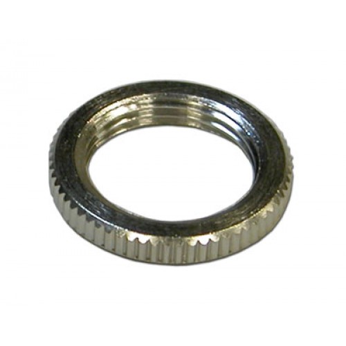 Rickenbacker Part 06220 - Knurled Nut for Toggle Switch Chrome
