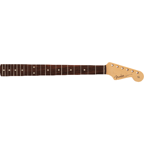 Fender Made in Japan Traditional II 60's Stratocaster Neck, 21 Vintage Frets, 9.5" Radius, U Shape, Rosewood