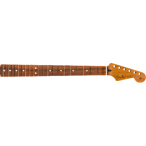 Fender Roasted Maple Stratocaster Neck, 21 Narrow Tall Frets, 9.5", Pau Ferro, C Shape