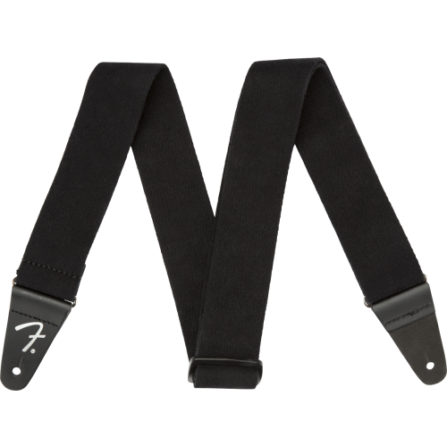 Fender SuperSoft Strap, Black, 2"