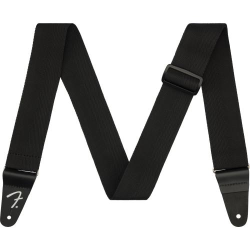 Fender Polypro Strap, Black, 2"
