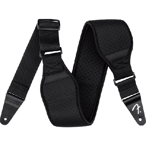 Fender Swell Neoprene Strap, Black, 3.5"