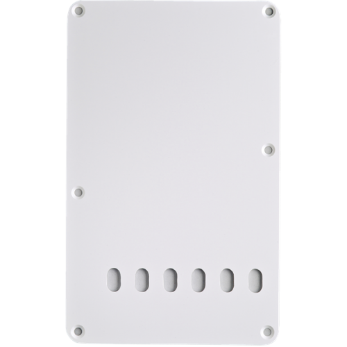 Fender Backplate, Vintage-Style Stratocaster, White, 1-Ply