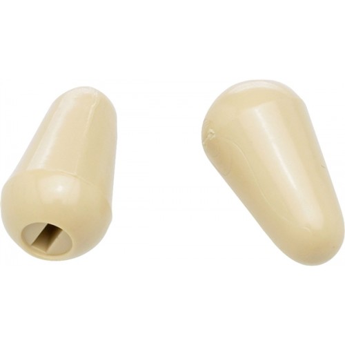 Fender Stratocaster Switch Tips, Aged White