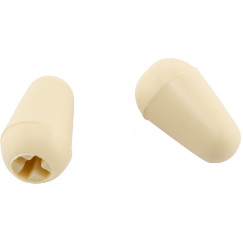Fender ROAD WORN STRAT SWITCH TIP AGED WHITE   