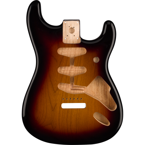 Fender Classic Series 60's Stratocaster SSS Alder Body Vintage Bridge Mount, 3-Color Sunburst