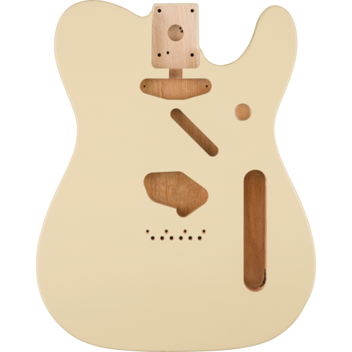 Fender Classic Series 60's Telecaster SS Alder Body Vintage Bridge Mount, Olympic White