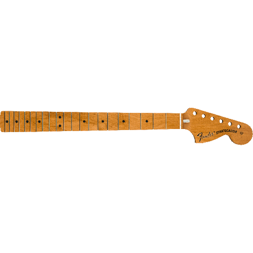 Fender Roasted Maple Vintera Mod '70's Stratocaster Neck, 21 Medium Jumbo Frets, 9.5", "C" Shape