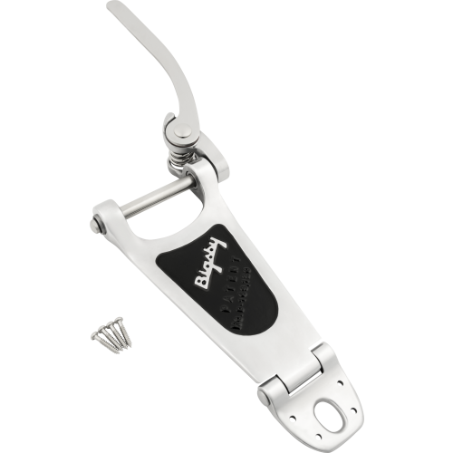 Bigsby B6 Vibrato Tailpiece, Polished Aluminium, Extra Short Hinge