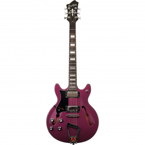 Hagstrom Alvar - Limited Edition Metallic Midnight Purple Left Hand