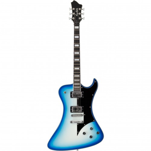 Hagstrom Fantomen - Limited Edition Silver Blue Burst