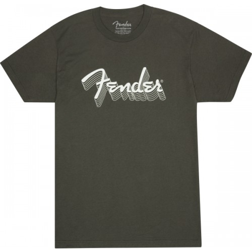 Fender Reflective Ink T-Shirt, Charcoal - M