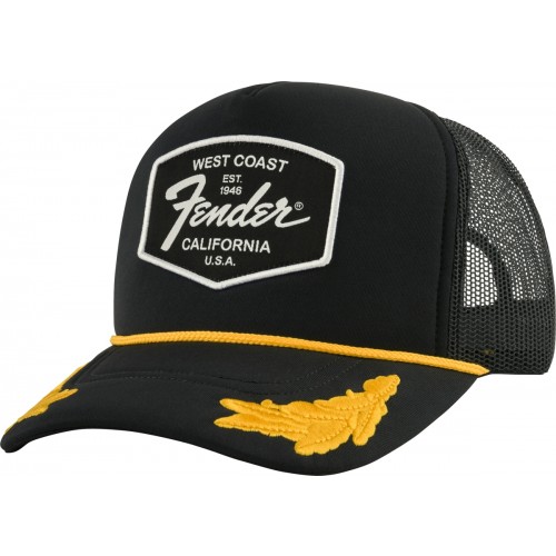 Fender Scrambled Eggs Hat, Black