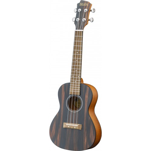 Adam Black Exotic Wood Series Concert Ukulele - Striped Ebony