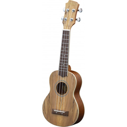 Adam Black Exotic Wood Series Soprano Ukulele - Spalted Maple