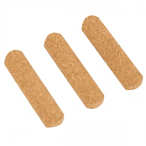Protec Mute Replacement Cork, 3-Pack, 46 x 10 x 6mm (A355)