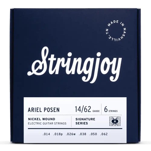 Stringjoy 14-62 Ariel Posen Artist Series Signatures - Nickel Wound Electric Guitar Strings