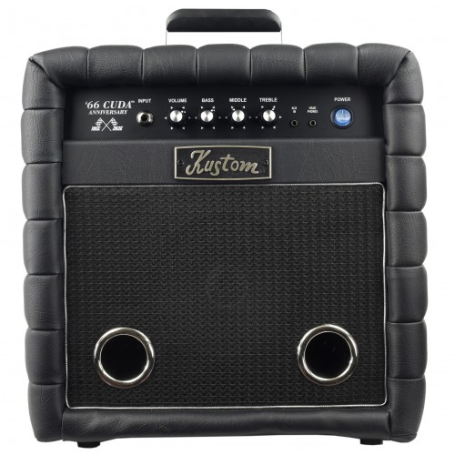 Kustom Cuda - 10 Watt Bass Guitar Combo Amplifier - Black Tuck & Roll